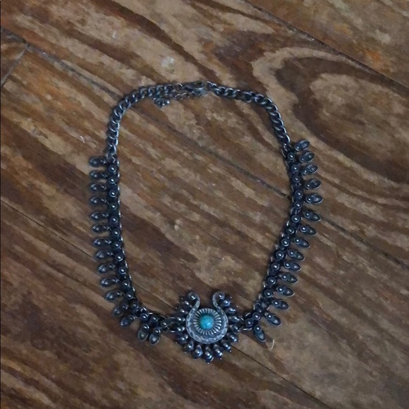 Free People Jewelry - Free people turquoise choker